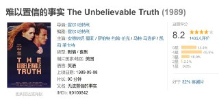 难以置信的事实 The Unbelievable Truth (1989)