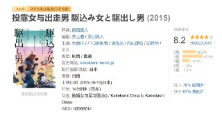 投靠女与出走男 駆込み女と駆出し男 (2015)