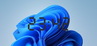 DigitalClock5 - 一款win系统的桌面时钟