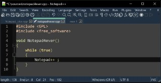 Notepad++ - 免费代码编辑器