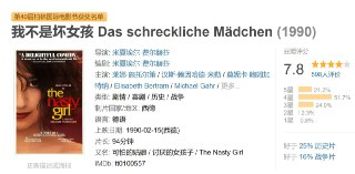 我不是坏女孩 Das schreckliche Mädchen (1990)