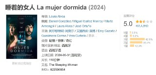 睡着的女人 La mujer dormida (2024)