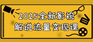 2025全新影视解说流量变现课