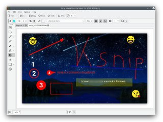 Ksnip - 一款跨平台截图和图像注释工具