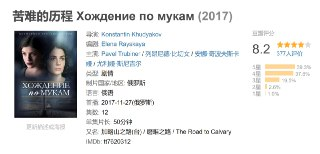 苦难的历程 Хождение по мукам (2017)