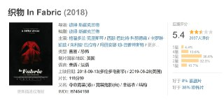 织物 In Fabric (2018)
