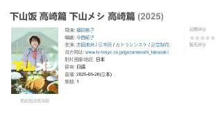 下山饭 高崎篇 下山メシ 高崎篇 (2025)