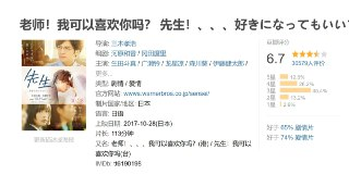 老师！我可以喜欢你吗？ 先生！、、、好きになってもいいですか？ (2017)