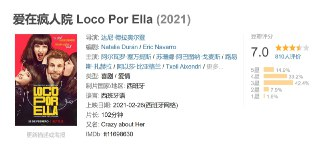 爱在疯人院 Loco Por Ella (2021) 西班牙喜剧爱情电影