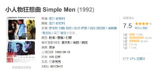 小人物狂想曲 Simple Men (1992)