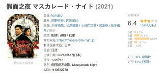 假面之夜 マスカレード・ナイト (2021)