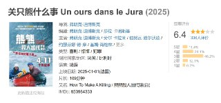 关只熊什么事 Un ours dans le Jura (2025)
