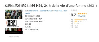 女性生活中的24小时 H24, 24 h de la vie d'une femme (2021)