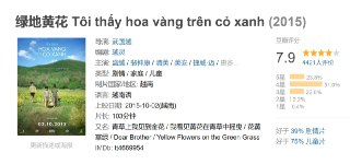 绿地黄花 Tôi thấy hoa vàng trên cỏ xanh (2015)