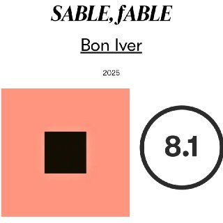 (新专) Bon Iver - SABLE, fABLE 2025 FLAC 24bit Hi-Res