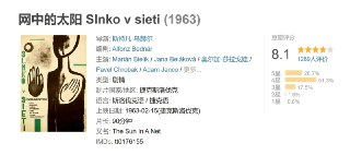 网中的太阳 Slnko v sieti (1963)