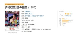 长枪权三 鑓の権三 (1986)