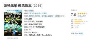 铁马战车 鐵馬戰車 (2016)