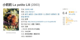 小莉莉 La petite Lili (2003)