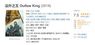 法外之王 Outlaw King (2018)