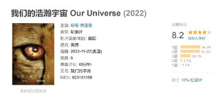我们的浩瀚宇宙 Our Universe (2022)