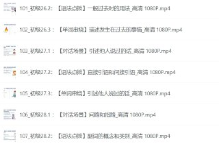 B站收费课程：英语零基础直达六级，全面提升英语技能（全500节）