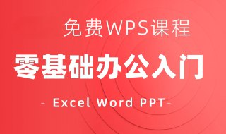 WPS零基础入门教程：快速掌握WPS办公软件技巧