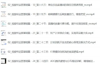 天诺老吴2025新版《视频号起号实操课》，全流程实战教学