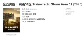 全面失控：突袭51区 Trainwreck: Storm Area 51 (2025)
