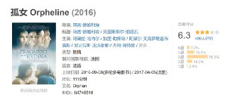 孤女 Orpheline (2016)