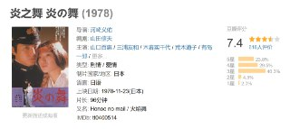 炎之舞 炎の舞 (1978)