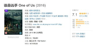 谁是凶手 One of Us (2016)