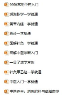 《一目了然学中医丛书全10册》 PDF