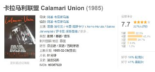 卡拉马利联盟 Calamari Union (1985)