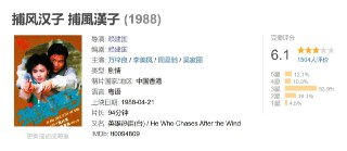 捕风汉子 捕風漢子 (1988)