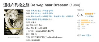 通往布列松之路 De weg naar Bresson (1984)
