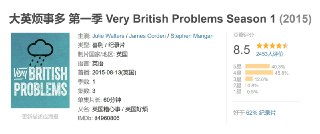 大英烦事多 第一季 Very British Problems Season 1 (2015)