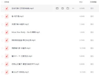 精选评论破十万的网易云音乐精选800+首歌曲大合集