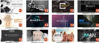 杂志风PPT模板100套 高级模板