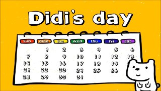 Didi's Day 迪迪狗的一天31集 1080P视频+音频+台词卡PPT
