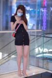 精选街拍作品|夜遇包臀裙美女