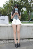 精选街拍作品|白短裙美女