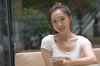 精选街拍作品|粉红瑜伽裤美女