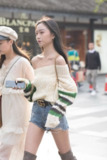 精选街拍作品|时尚漂亮的美眉 锁骨爱了