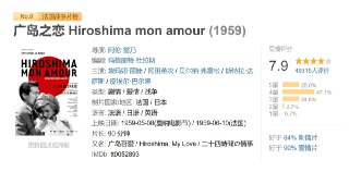 广岛之恋 Hiroshima mon amour (1959)