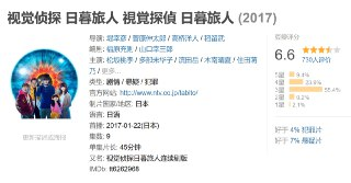 视觉侦探 日暮旅人 視覚探偵 日暮旅人 (2017)