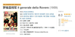 罗维雷将军 Il generale della Rovere (1959)