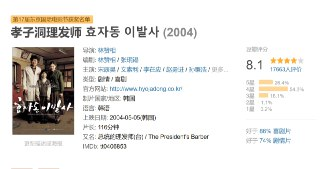 孝子洞理发师 효자동 이발사 (2004)