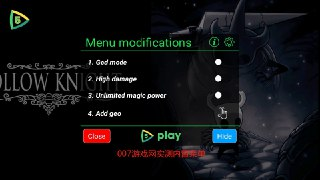 【安卓游戏】《空洞骑士 v91.2 内置作弊菜单.apk》