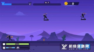 【安卓游戏】《火柴人神射手_免广告_无限内购.apk 》